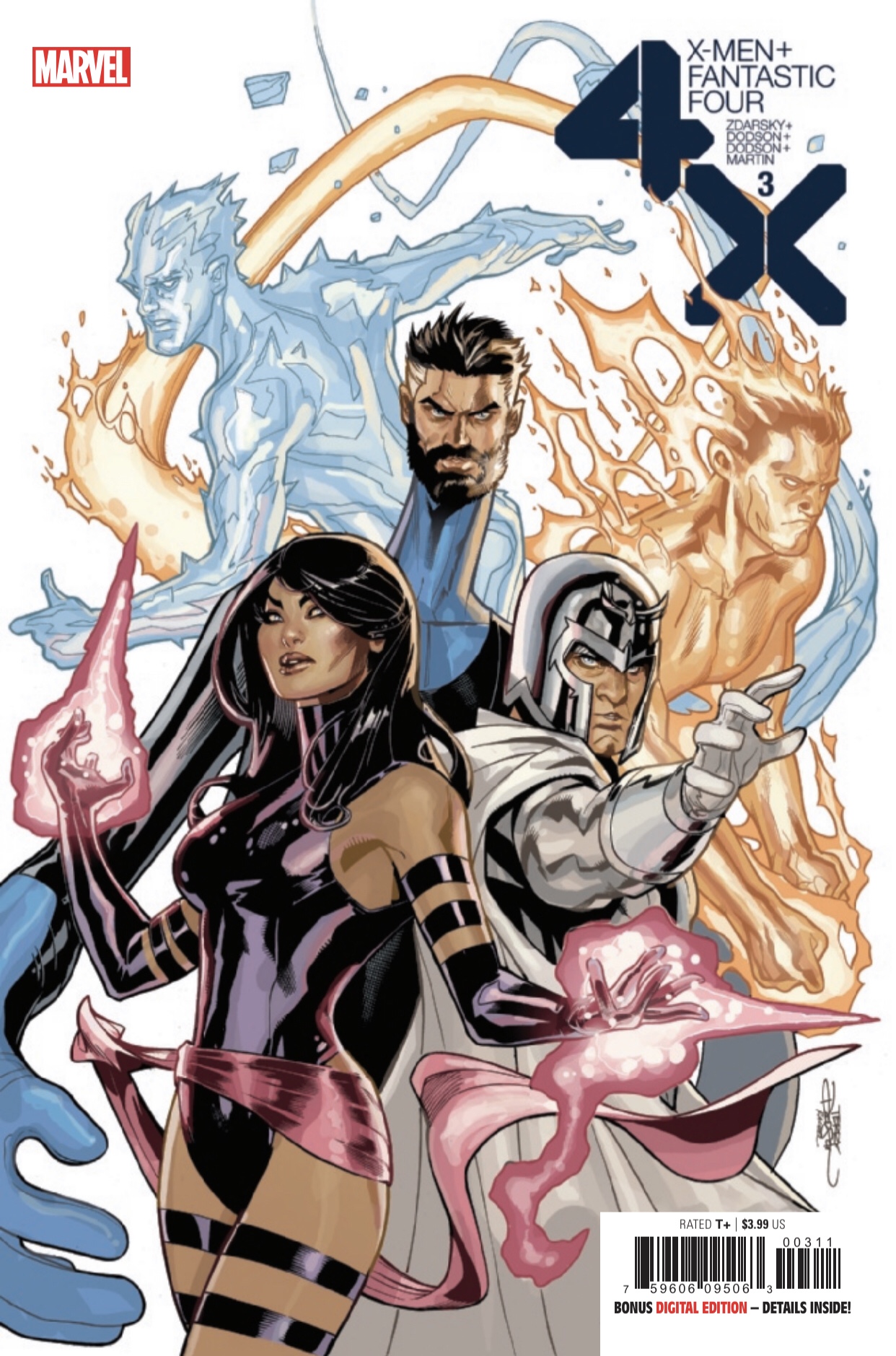 THE FANTASTIC IMAGE OF MAN　2幻想と人間　3情念の人間 X-Men/ Fantastic Four #3 Review – Weird Science Marvel Comics