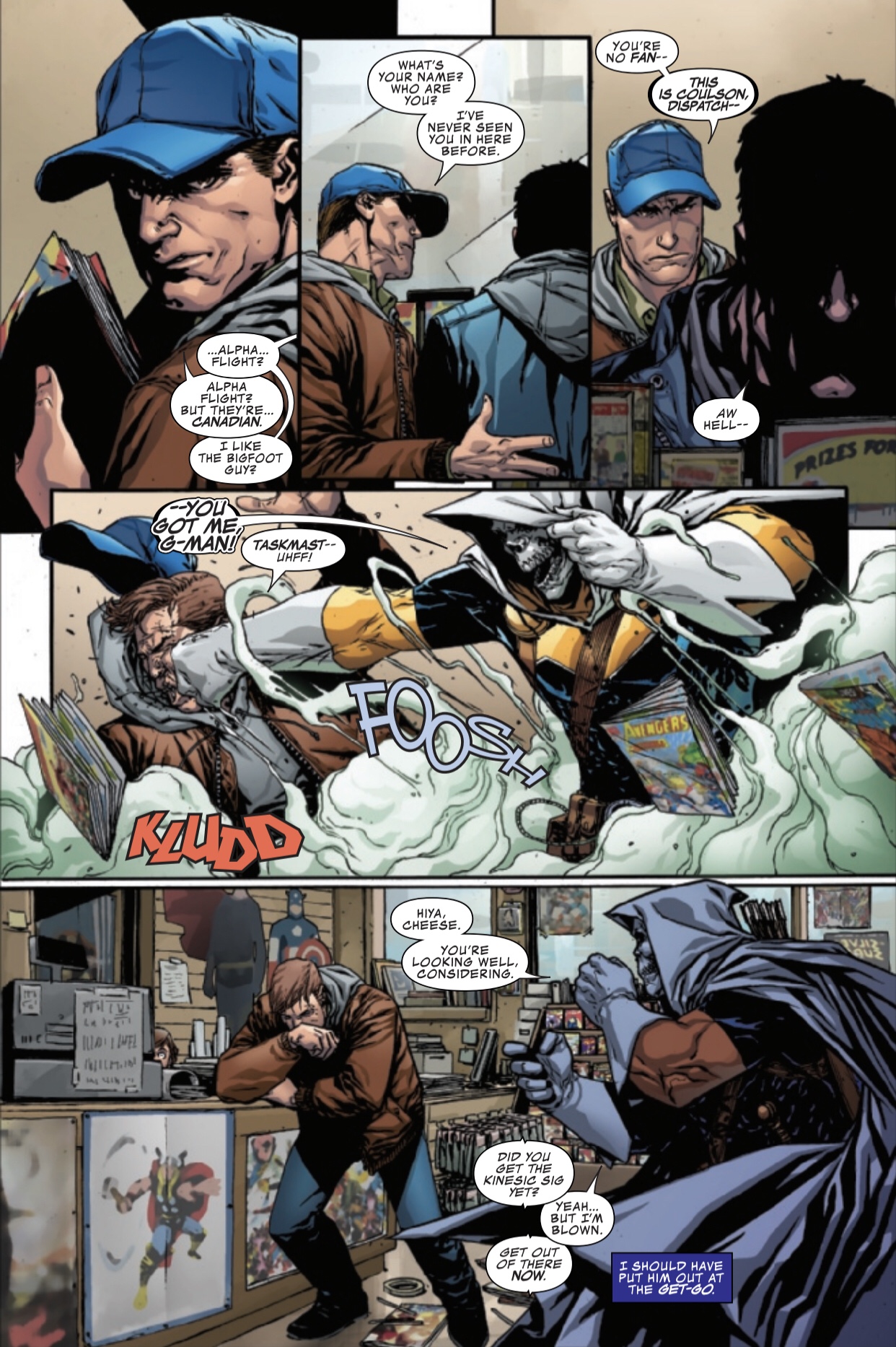 Taskmaster #2 Preview – Weird Science Marvel Comics